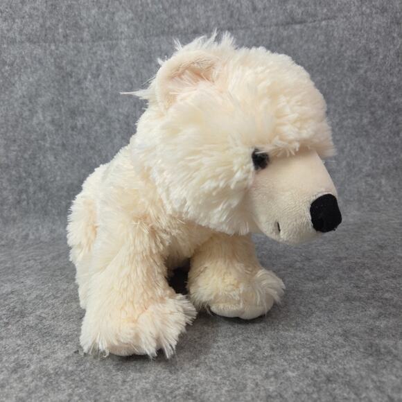 Petting Zoo Polar Bear Plush Ivory 11 In Stuffed Animal Toy Wildlife Collection - Picture 2 of 11